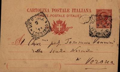 Cesare Arzelà a Tommaso Vannini